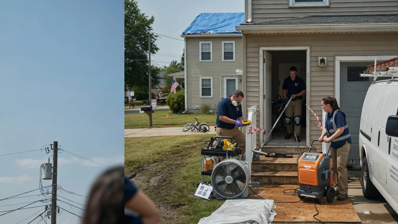 Water Damage Repair in The Colony, TX near me